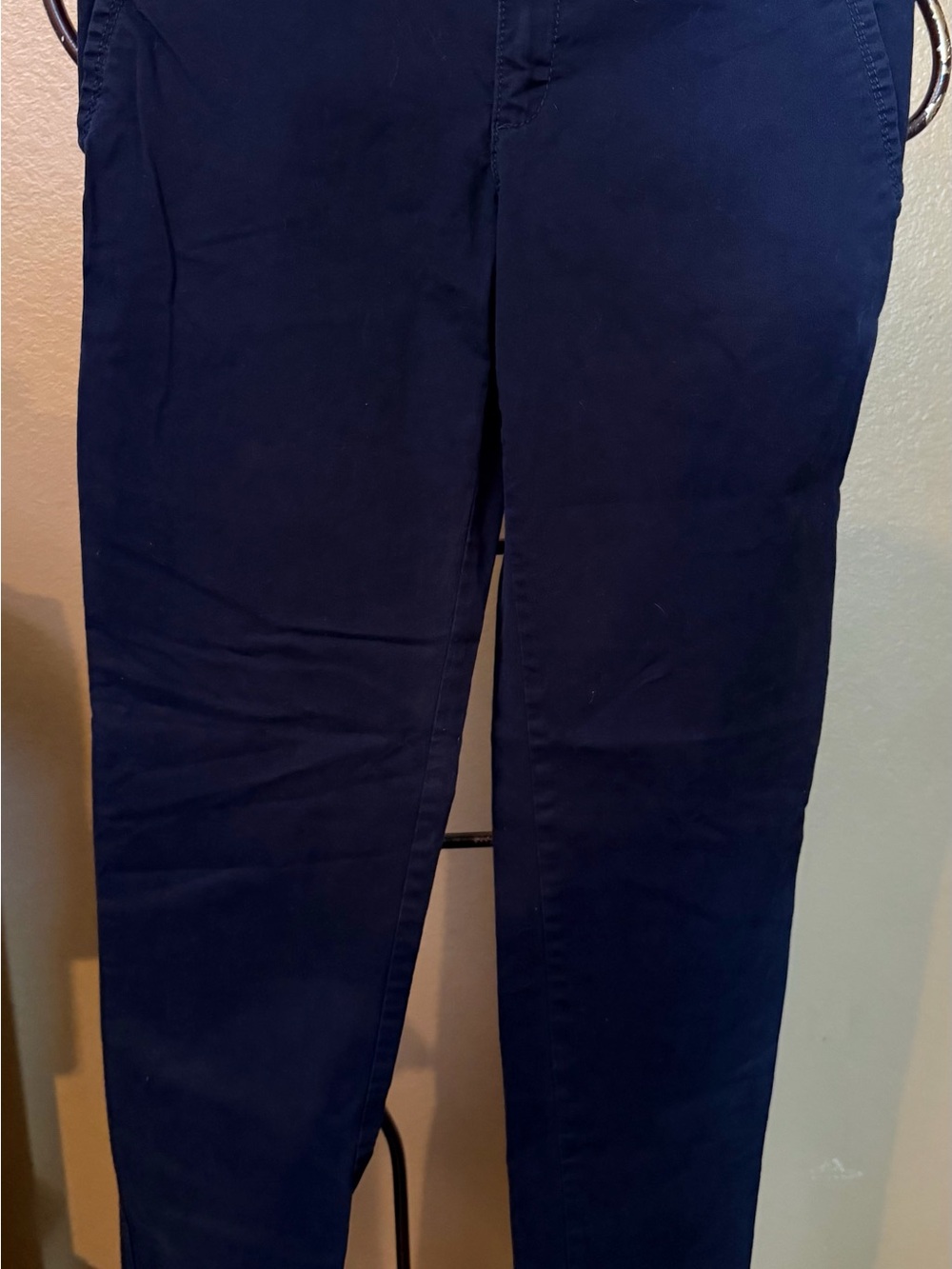 Banana Republic Navy City Chino Pants Size 0